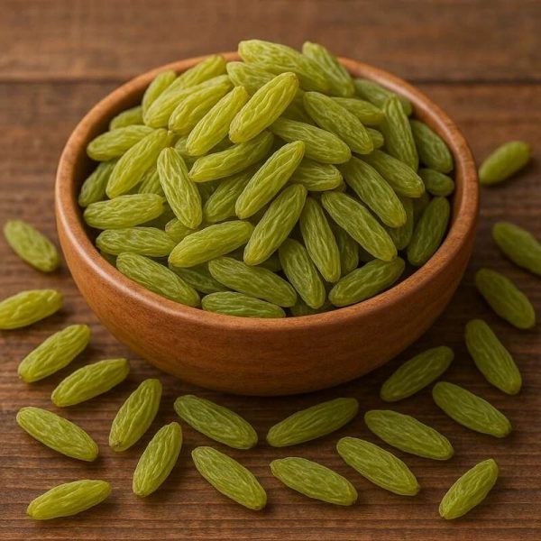 کشمش سبز قلمی ممتاز گنجینه خلاق نیکو
