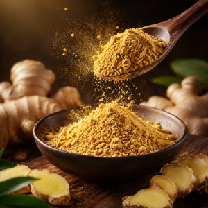 پودر زنجبیل ممتاز خالص گنجینه خلاق نیکو